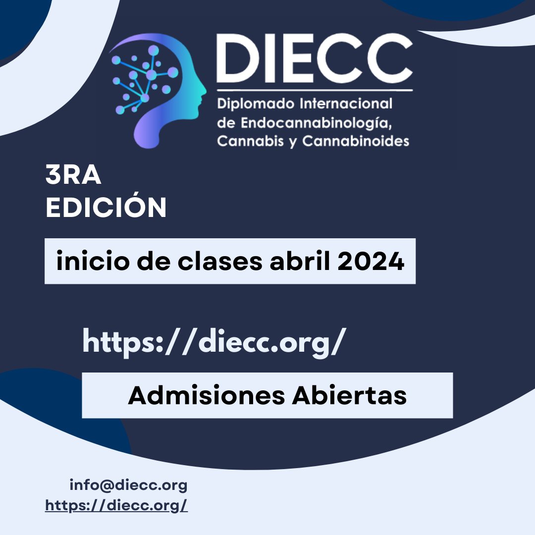AMMCANN's tweet image. ¿Te interesa el campo de la investigación y la medicina? ¿Estás interesado en aprender sobre los beneficios terapéuticos de los cannabinoides? ¡No esperes más y únete a experiencia educativa!  Inicio de clases #abril 2024 !!! Cupos limitados