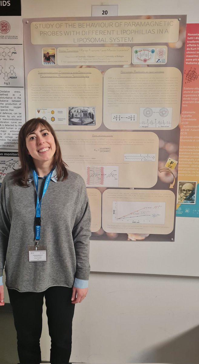 Elena Bombonato (@bombonato_elena) on Twitter photo Proud of you <a href="/Anna141007/">Anna Turchetti</a> ! ❤️ #GDCER2023
<a href="/Ciamician_unibo/">Dept. Chemistry Ciamician - University of Bologna</a>
<a href="/SCIEmRo/">SCI-ER</a>
<a href="/SocChimIta/">Società Chimica Italiana</a> Proud of you <a href="/Anna141007/">Anna Turchetti</a> ! ❤️ #GDCER2023
<a href="/Ciamician_unibo/">Dept. Chemistry Ciamician - University of Bologna</a>
<a href="/SCIEmRo/">SCI-ER</a>
<a href="/SocChimIta/">Società Chimica Italiana</a>