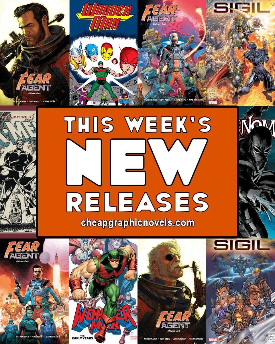 Need new books? They're all LIVE now on CheapGraphicNovels.com! Go look and grab that title you've been waiting for before it's gone 📚✨ #cheapgraphicnovels #cgn #marvelcomics #dccomics #imagecomics #darkhorsecomics #comiccollector #newreleases #new #comics