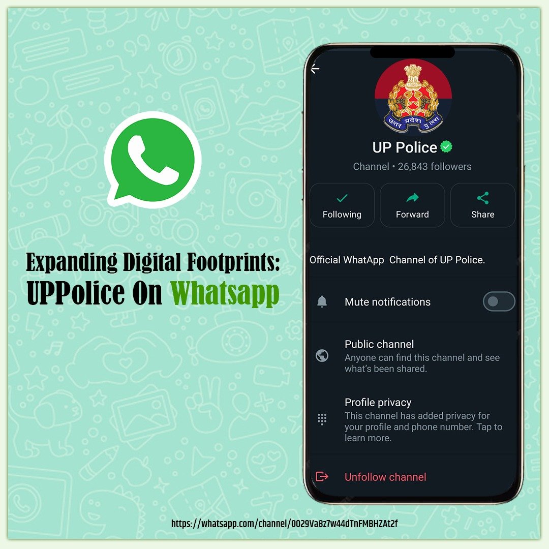 Extending Our Digital Arms - Glad to launch the official @WhatsApp channel of Police Hqs & all the districts for deepening our communication & outreach. Please follow our Whatsapp channels for regular updates - whatsapp.com/channel/0029Va… drive.google.com/file/d/148sLye…