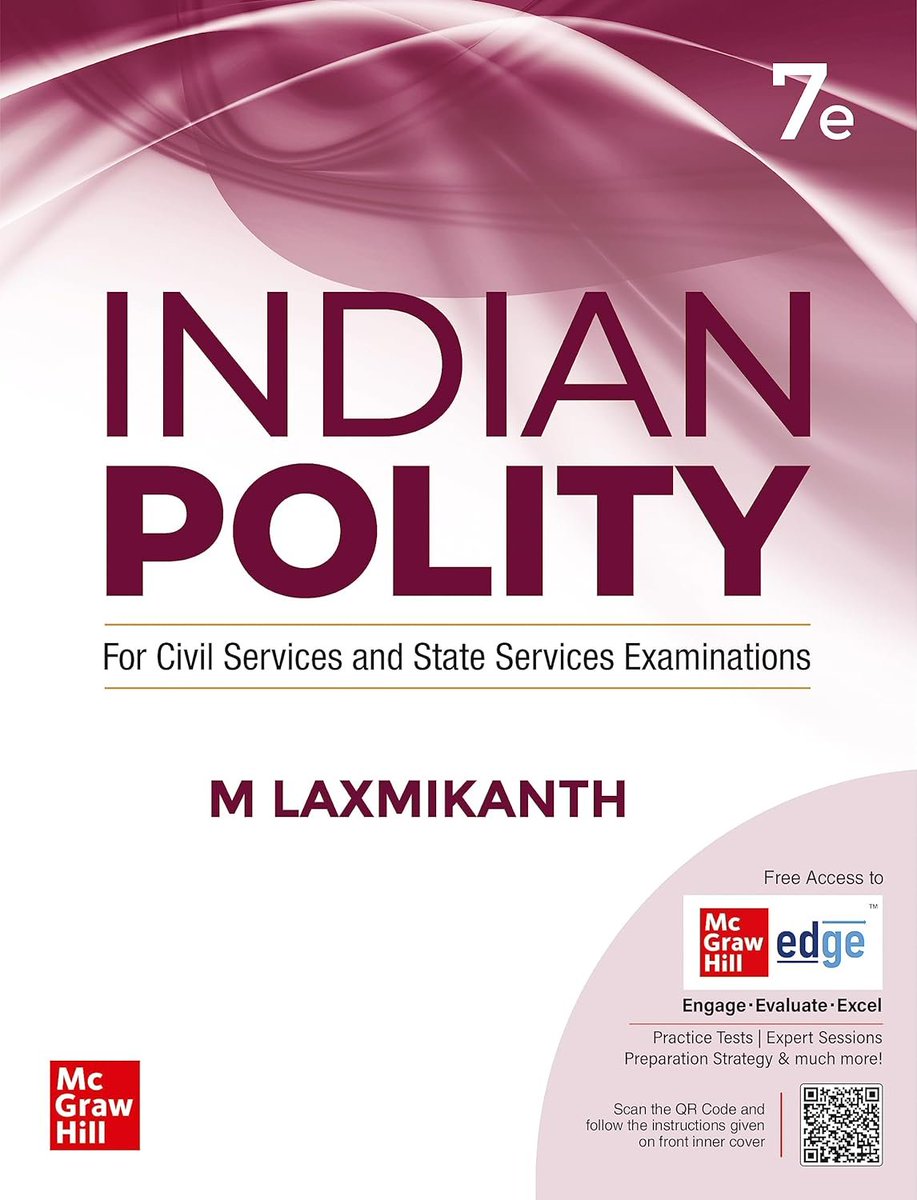 Literally 347 DMs asking me to do more Giveaways of M. Lakshmikanth Indian Polity.

***Like and Retweet*** if you are enjoying these Giveaway contests and want me to do some more!

#UPSCPrelims2024 #upsc #UPSCextraattempt
