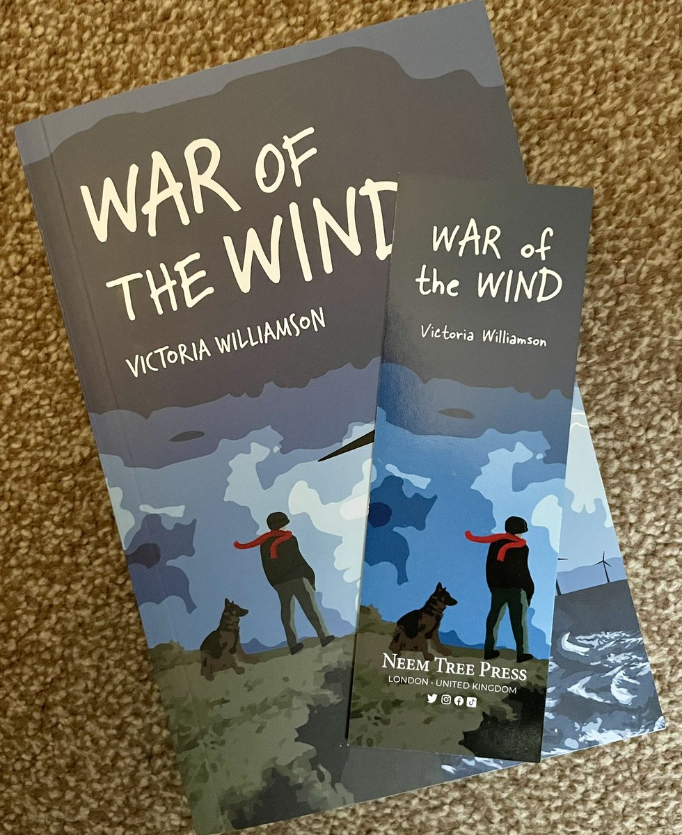 @PushkinPress And last but by no means least, huge thanks to @strangelymagic & @NeemTreePress for my copy of #WarOfTheWind. I’m delighted to be taking part in a @The_WriteReads #BlogTour for this YA eco-thriller.