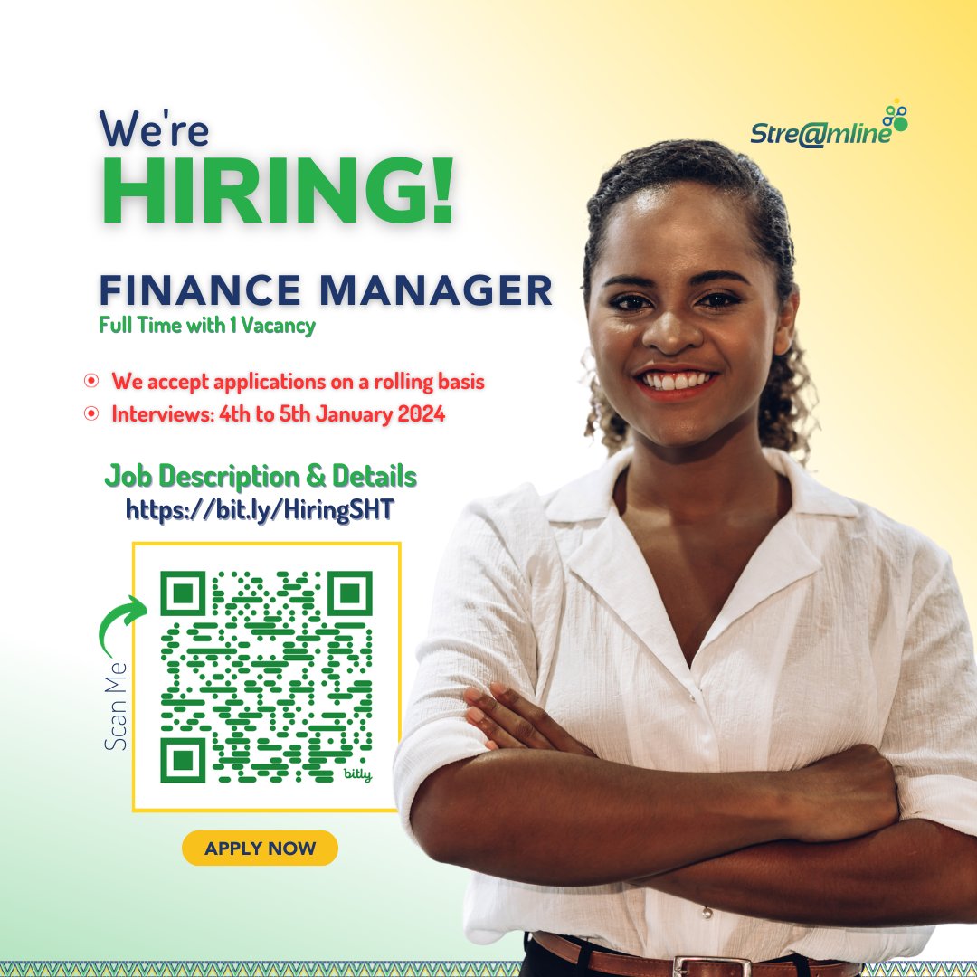 We are #hiring! Know anyone who might be interested?

We're hiring a💼finance manager to revolutionize the industry! Join us as we positively impact the health space 🚀

👉 Apply now: bit.ly/HiringSHT

#team #streamlinehealth #finance #financemanager  #hiring #healthcare