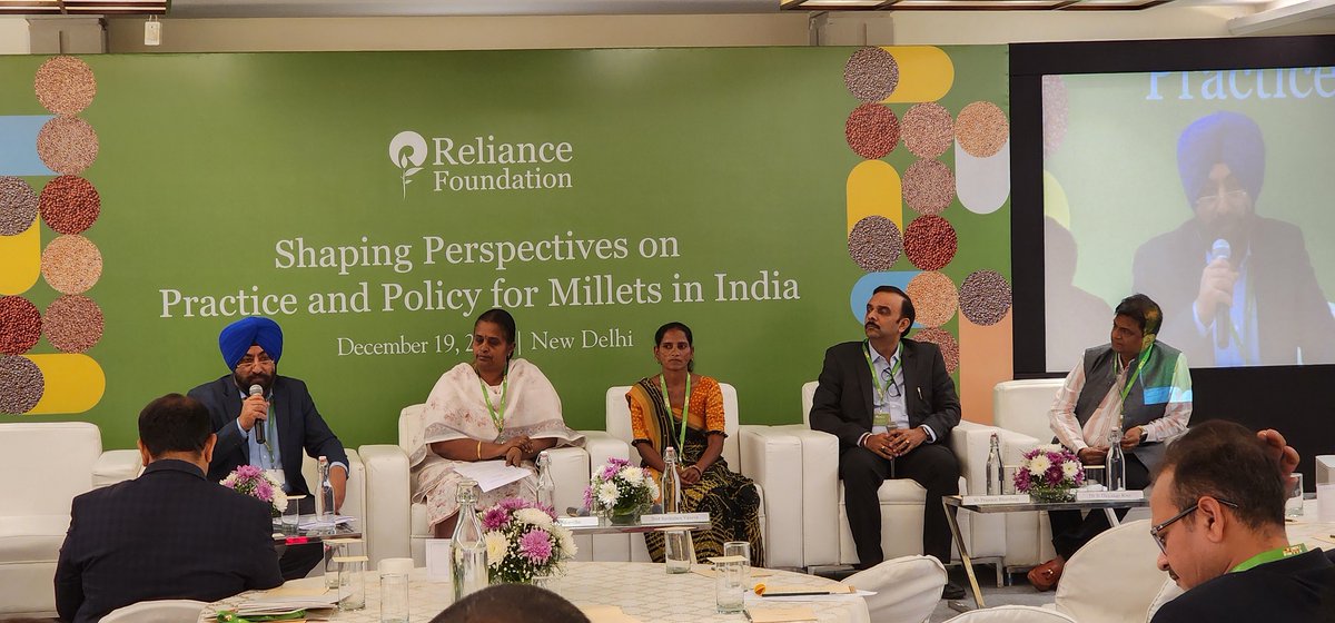 Reliance Foundation organises conference on ‘Shaping Perspectives on Practise and Policy for Millets in India’