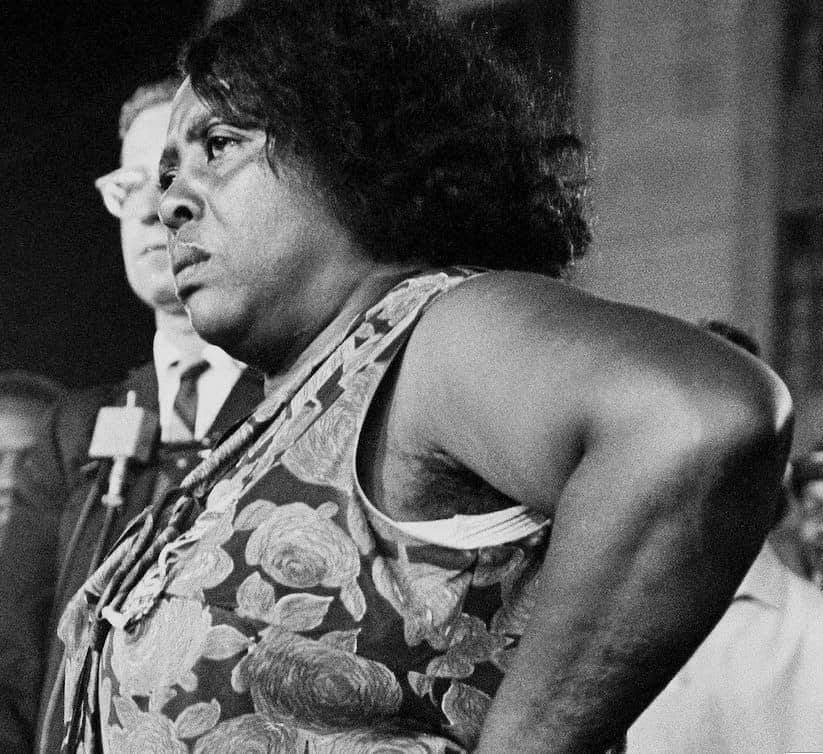 ‘I am sick of symbolic things. We are fighting for our lives.’~ Fannie Lou Hamer