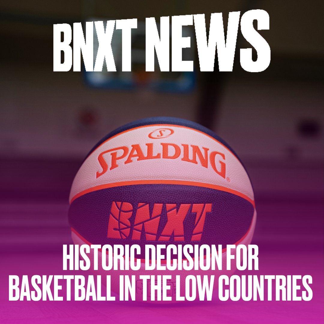 Historic decision for basketball in the low countries! Read the full article here 👇👀 bnxtleague.com/en/newsvideo/h…