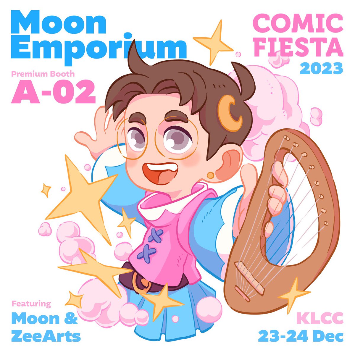 See you guys at @comicfiesta this weekend! ✨