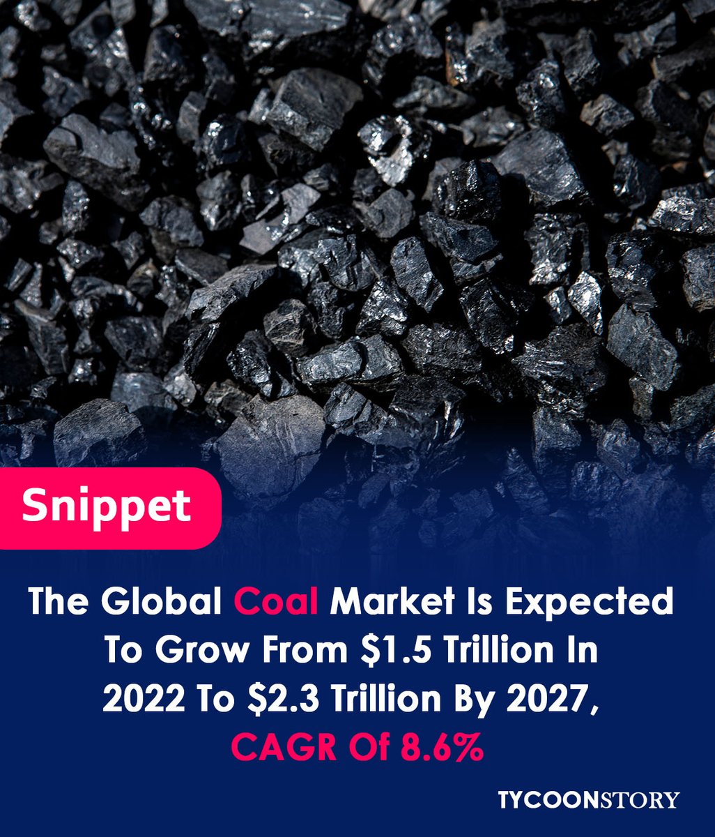 Are You Looking To Start Coal Services, Let Review The Below Market Statistics

#Electricity #globalmarket #powergeneration #marketshare #coalmining #thermalcoal #steel #technologicalinnovation #coalpower #fossilfuels #carbonfootprint #environment #blackgold #charcoal @bhp