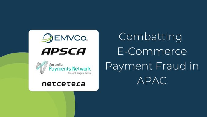 Earlier this year EMVCo hosted a panel webinar with <a href="/APSCA_updates/">APSCA</a>, <a href="/Netcetera_Buzz/">Netcetera</a> and <a href="/AusPayNet/">Australian Payments Network (AusPayNet)</a> to discuss the #ecommerce #fraud challenges facing businesses in the APAC region and the latest fraud-fighting features of EMV® Technologies.

Watch here 👉 bit.ly/3uRRJWU