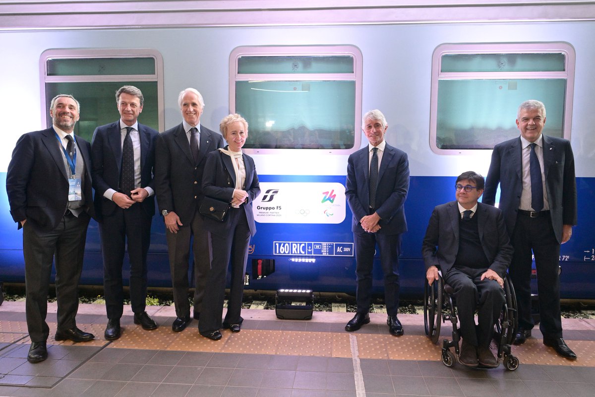 Luca Torchia (@lucatorchia) on Twitter photo Insieme a tutti i colleghi del #GruppoFS siamo orgogliosi di aver celebrato la partnership con Fondazione <a href="/milanocortina26/">Milano Cortina 2026</a>.
Faremo la nostra parte per contribuire a far trovare il Paese pronto a vincere questa sfida.
Il viaggio è iniziato!
#MilanoCortina2026 Insieme a tutti i colleghi del #GruppoFS siamo orgogliosi di aver celebrato la partnership con Fondazione <a href="/milanocortina26/">Milano Cortina 2026</a>.
Faremo la nostra parte per contribuire a far trovare il Paese pronto a vincere questa sfida.
Il viaggio è iniziato!
#MilanoCortina2026