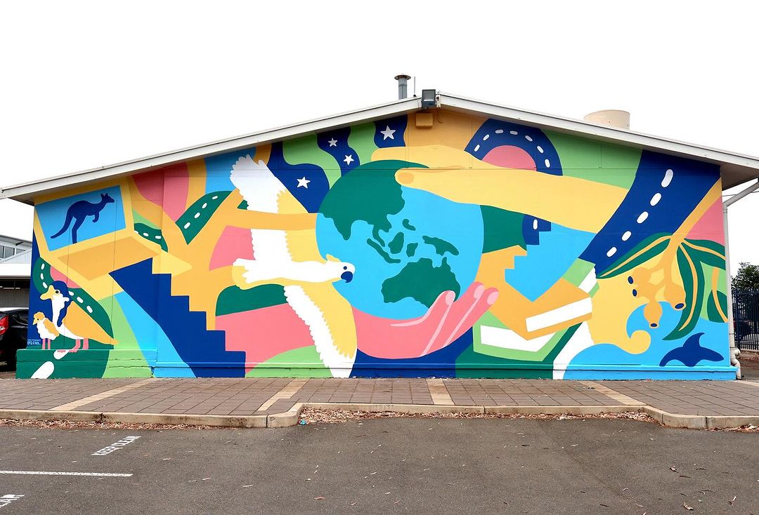 #Streetart by #LucindaPenn @ #Adelaide, Australia, for #AdelaideFestival
More info at: barbarapicci.com/2023/12/19/str…
#streetartAdelaide #create4adelaide #streetartAustralia #Australiastreetart #arteurbana #urbanart #murals #muralism #contemporaryart #artecontemporanea