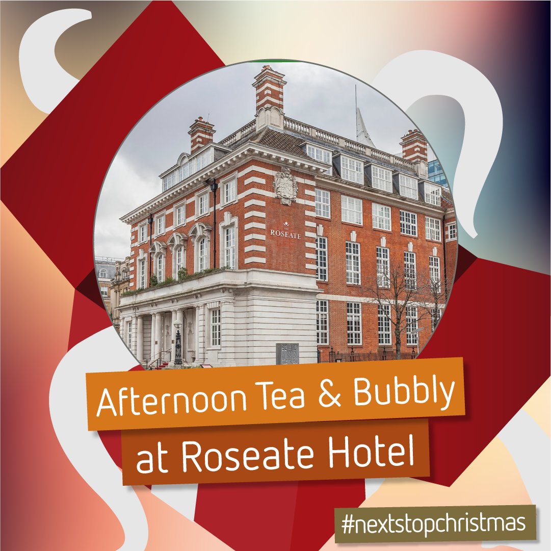 Our prize today certainly offers up an indulgent treat! We have afternoon tea with bubbly for two at Readings Roseate Hotel up for grabs today. To be in with a chance to win, simply tell us, what's your ideal Christmas dessert? #nextstopChristmas