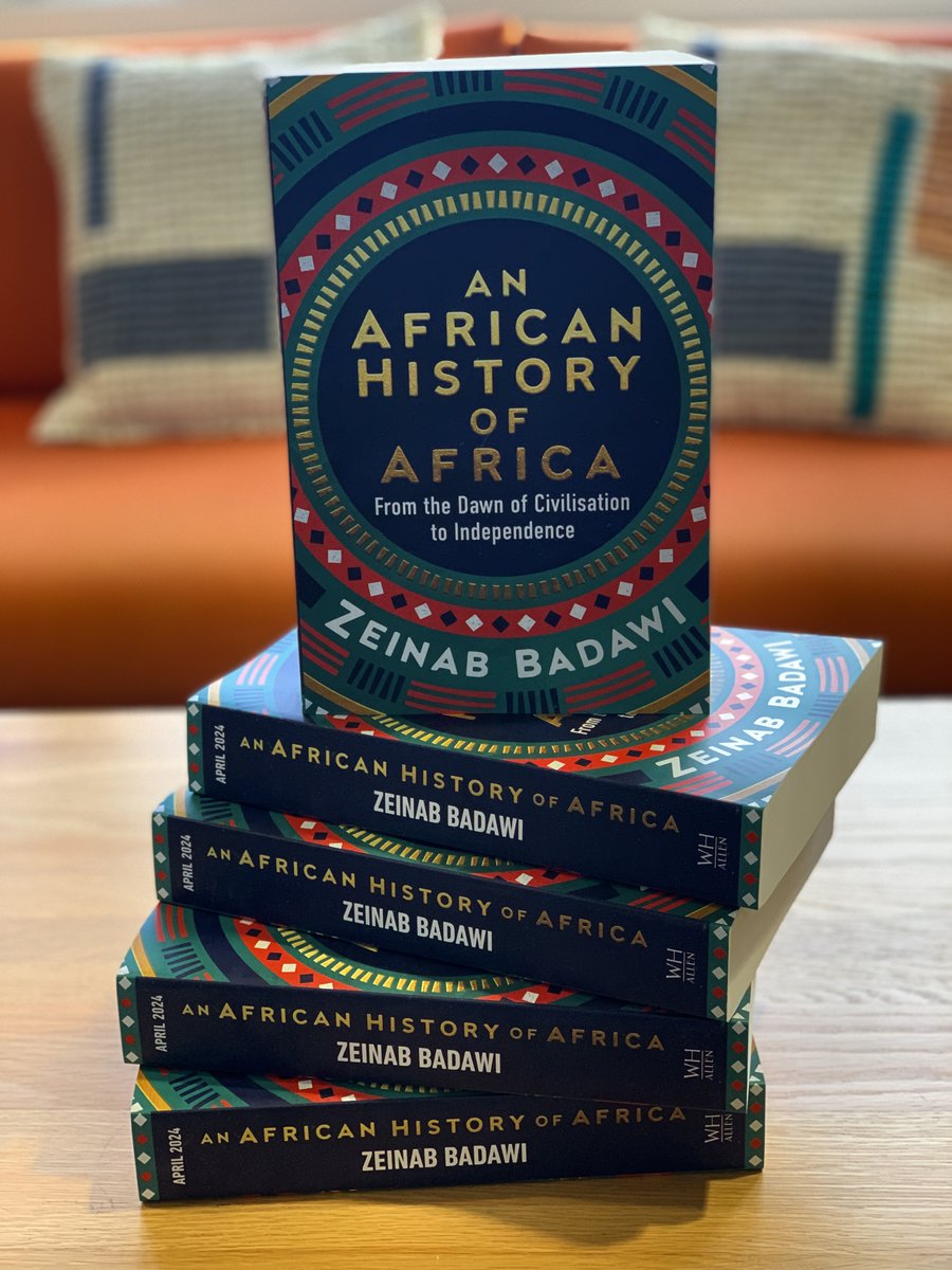 I’ve just received the bound proofs of my upcoming book, An African History of Africa, which will be published in April 2024. Early copies are making their way to reviewers. Please reach out to my publicist @lcnicol if you would like to read a proof. @EburyPublishing