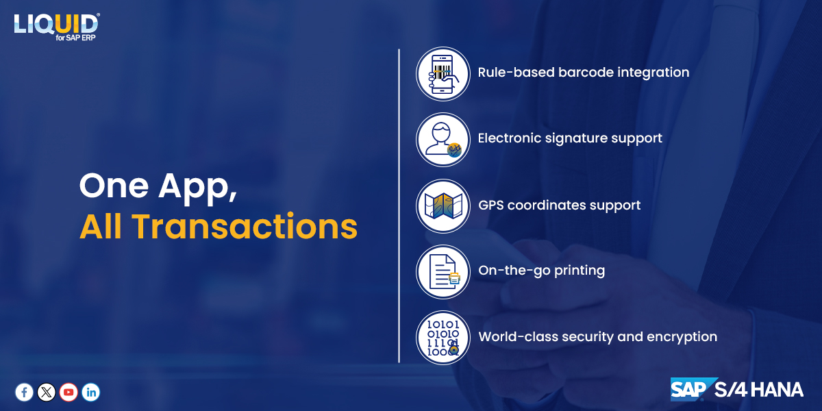 GuiXT's tweet image. Not every mobile app for SAP ERP is the same. Liquid UI for Android is a reimagination of SAP GUI that drives your SAP workforce by providing mobile access with S/4HANA, ERP or ECC without the need to redevelop z* transactions.
#sapcustomization #sapgui #ztransactions #saperp