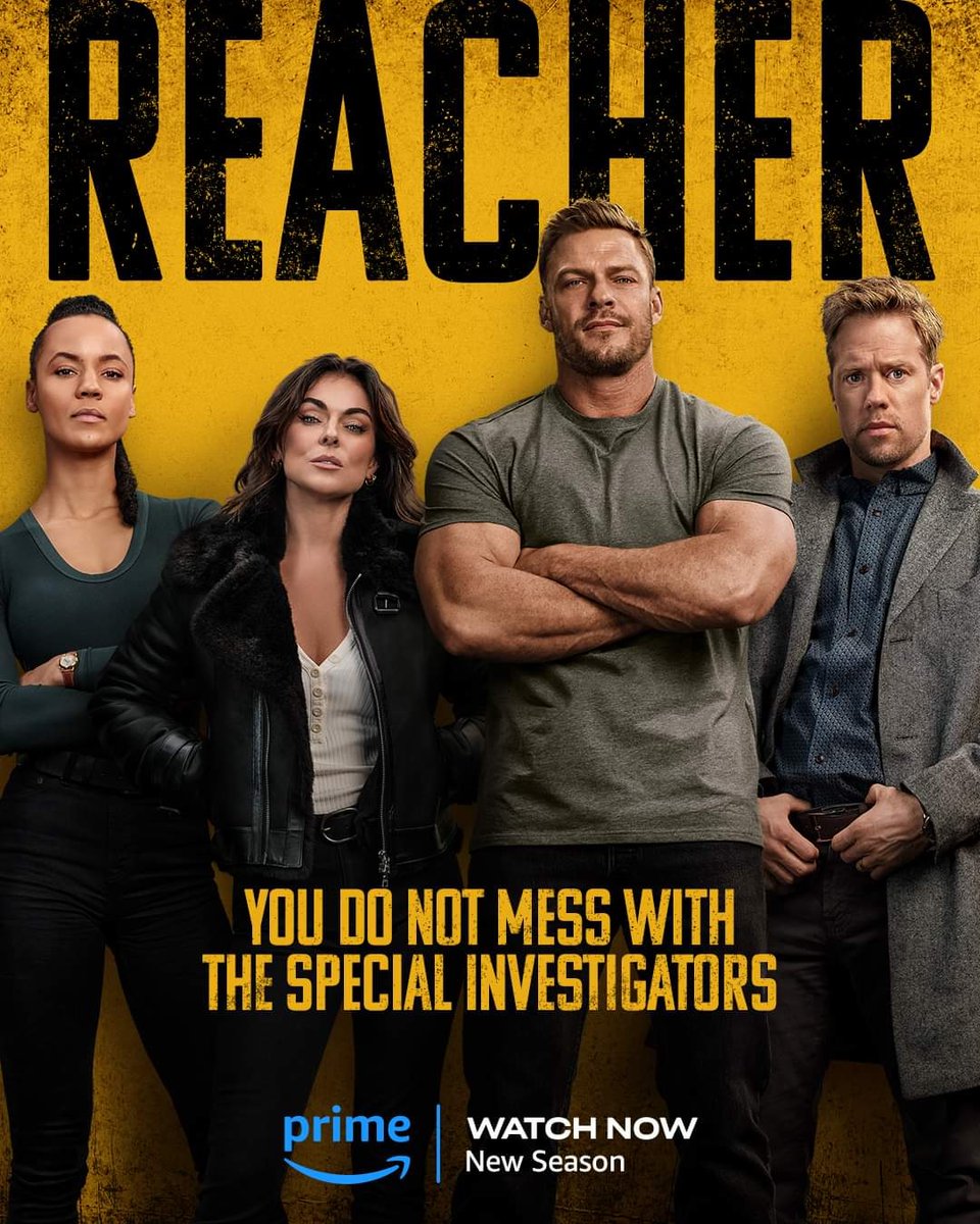 Liked season 1 of #reacher 😊 Loving season 2 .... The characterisation is a lot closer to the books than the films ever were 😎 #seriesadaptation #scriptwriting #mustwatchseries