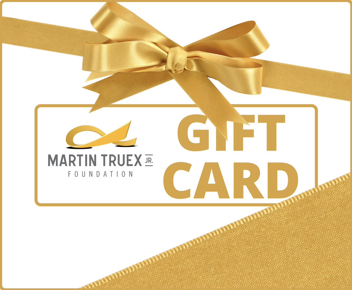 Still trying to come up with the perfect gift? Grab a gift card! Perfect for the MTJF supporter in your life🎄💛🎗️