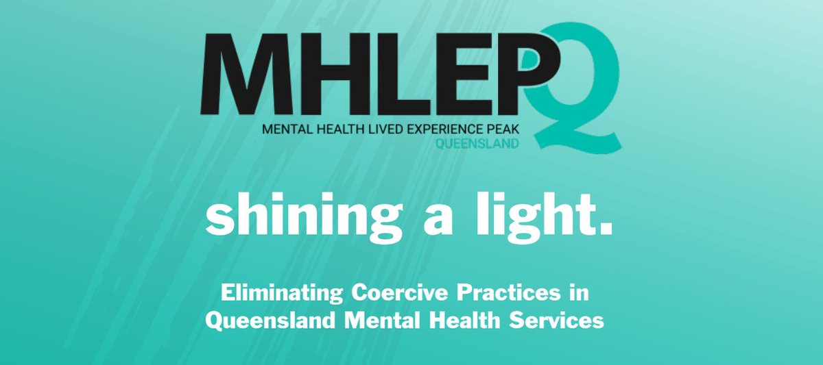 👏 I can't oversell this report from MHLEPQ's <a href="/GullestrupJ/">Jorgen Gullestrup</a> <a href="/AilsaRayner/">worldinian 🗺️</a> and co on eliminating coercion from Qld's MH System 👏

📚Evidence of systemic failure
🤕Evidence of human rights harms
💡Brilliant &amp; practical solutions.

<a href="/ShannonFentiman/">Shannon Fentiman</a> 

Report: mhlepq.org.au/wp-content/upl…