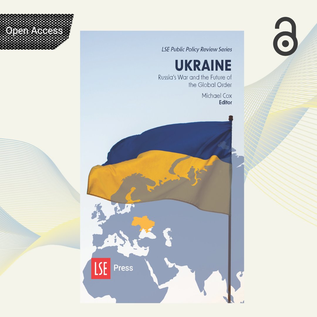 'These essays explain with unprecedented clarity what is at stake for Ukraine and its democratic allies in this largest military conflict in seventy years.” — @SPlokhy Ukraine: Russia’s War and the Future of the Global Order is free to read and download➡️doi.org/10.31389/lsepr…