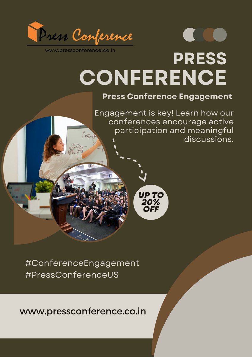 Press Conference EngagementEngagement is key! Learn how our conferences encourage active participation and meaningful discussions. #ConferenceEngagement #PressConferenceUS pressconference.co.in