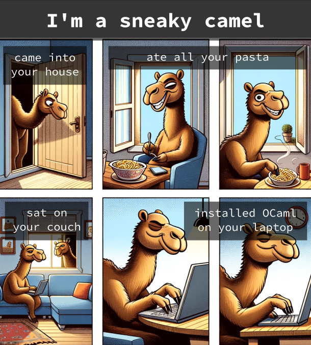 just in case you were wondering why OCaml is trending