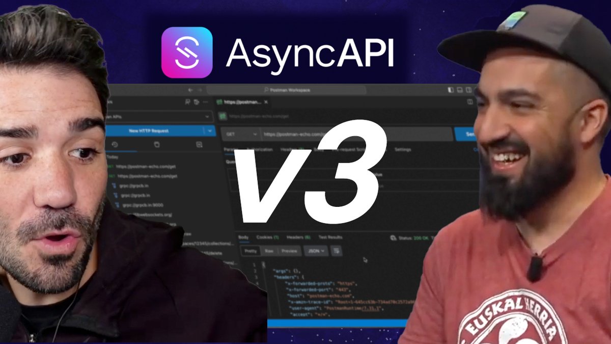 Esta tarde directazo sobre Arquitectura de software 😊

Veremos un enfoque para diseñar sistemas asíncronos API-first con AsyncAPI como fuente de la verdad 🤟

Comentaremos también las novedades de la versión 3 de la especificación que ha salido recientemente 😬

Estaremos a las
