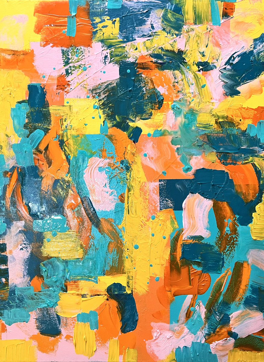 PatternAbstract's tweet image. ✨New Painting✨

I am creating a new collection of paintings that will go into my partner’s office to brighten up their interiors and transform their space with a splash of colour. #abstractpainting #newpainting #abstractartist #fulham #colourlover #acrylicpainting