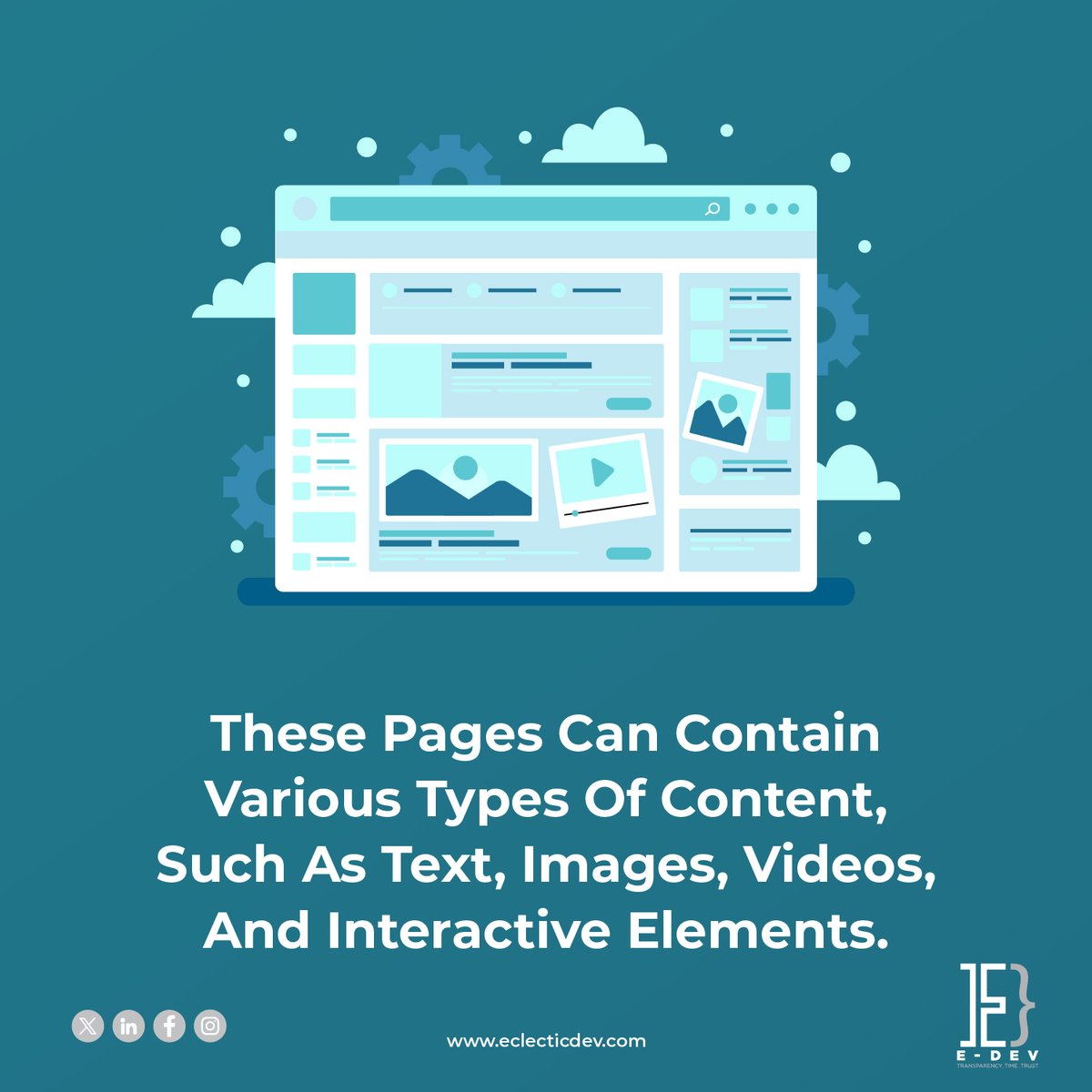 eclecticdeve's tweet image. What exactly is a website? Dive into the digital realm with us. 💻

#e_dev #eclecticdevelopment #eclecticdesign #mobileapplication #application #mobiledevelopment #uiux #development #appdevelopment #webdevelopment #website #webdesign #figma