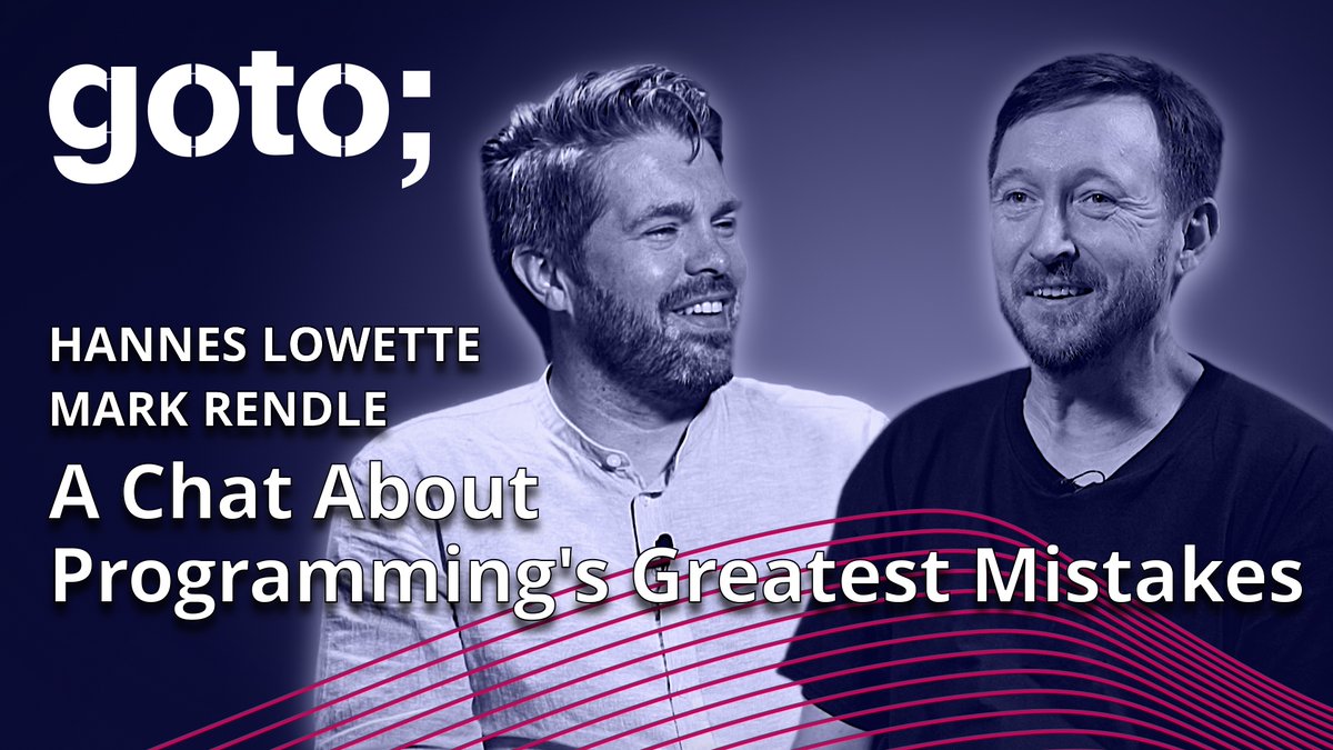 GOTOcon's tweet image. Uncover coding blunders, industry's costliest mistakes, and the impact of worst programming languages with @hannes_lowette and @markrendle. Watch now! 🚀youtu.be/qc_7dXOxucc?li… #ProgrammingMistakes