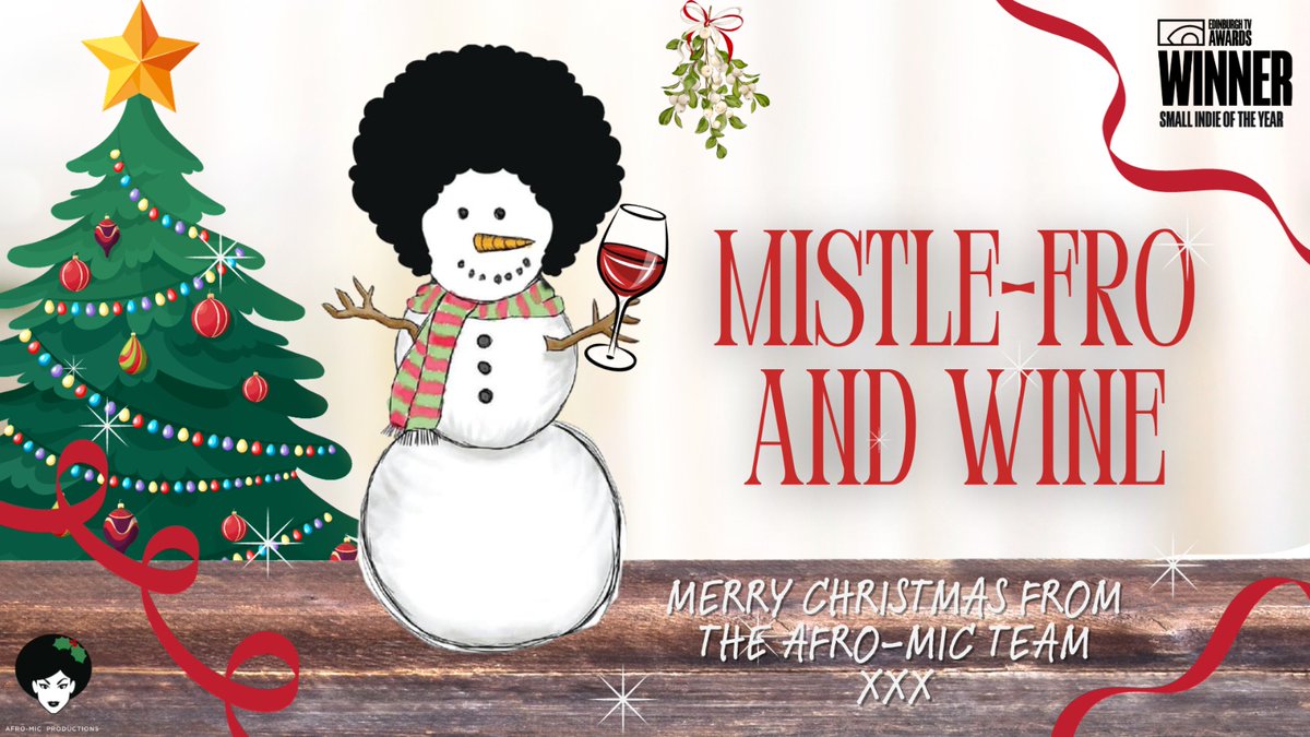 Merry Christmas and a happy New Year from the Afro-Mic team! 🎄☃️

#merrychristmas #happynewyear #frostythefroman #afromic