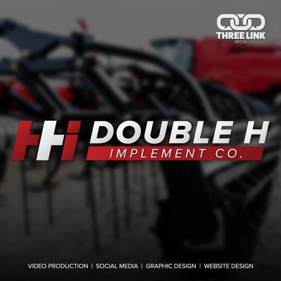 ThreeLinkMedia's tweet image. 🌾🚜 Exciting News from Three Link Media! 🎉 
We’re thrilled to unveil the new logo for Double H Implement Co., a brand new farm equipment retailer here in Macon County! 🌱🎨

#LogoDesign #Branding #centralillinois #FarmEquipment