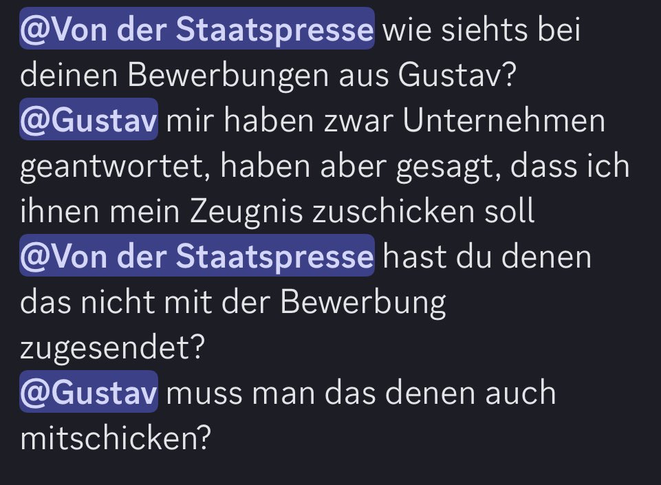 🎄 TeamHoly Adventskalender - Türchen #19🎄

Früher musste man seine Bewerbung noch handschriftlich verfassen. Heutzutage im Zeitalter des Internets, nehmen die digitalen Bewerbungsformulare überhand. Man ist sogar schon so verwöhnt, dass man nicht mal, die Zeugnisse beifügt: