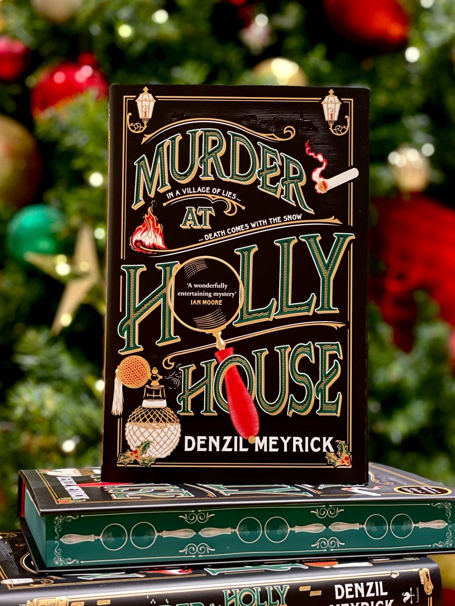 Cosy and noirish in equal measure, @Lochlomonden's Murder at Holly House is the ingeniously plotted festive murder mystery perfect for reading this Christmas. Exclusive Edition with Sprayed Edges: bit.ly/41rV5MI