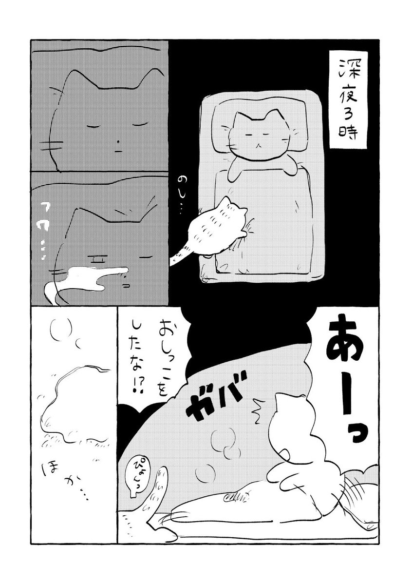 ねことけんかした