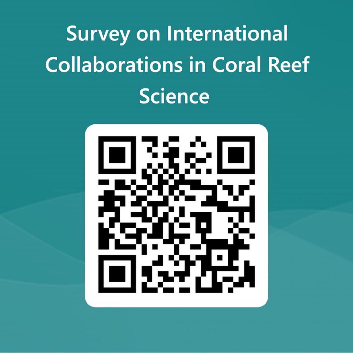 Call for all coral reef scientists! 
Join this quick survey on understanding patterns in international collaborations in coral reef science! 🪸⚓️
Your insights matter, spread the word!
Link: forms.office.com/r/3p5iZU8Cfg
#coralreefs #ocean #internationalcollaboration #science