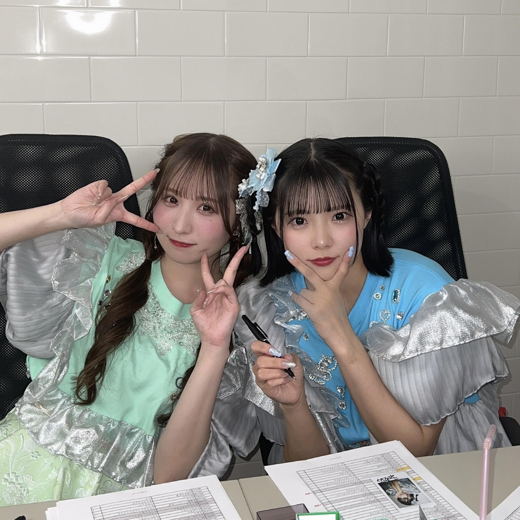 CANDY TUEN 福山梨乃 小川奈々子 ペアチェキ 小川奈々子 (CANDY TUNE) on X: 