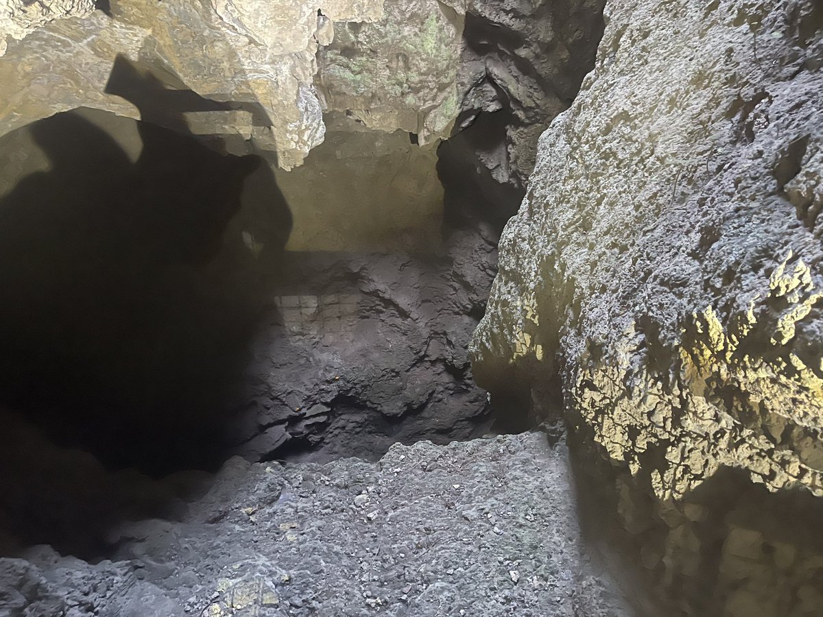 Hoy ha tocado un poco de espeleología