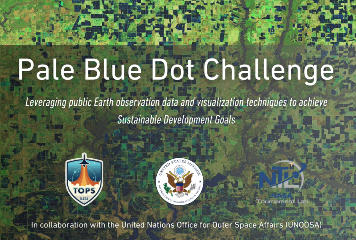 Call for contributions to the PaleBlueDOT challenge by NASA and the United States Permanent Mission in Vienna | Space4Water Portal Deadline is 26 January 2024 space4water.org/news/call-cont… @NASA @UNOOSA @SGAC @youthmappers @GISforAfrica @SpacehubsAfrica @GEOSEC2025