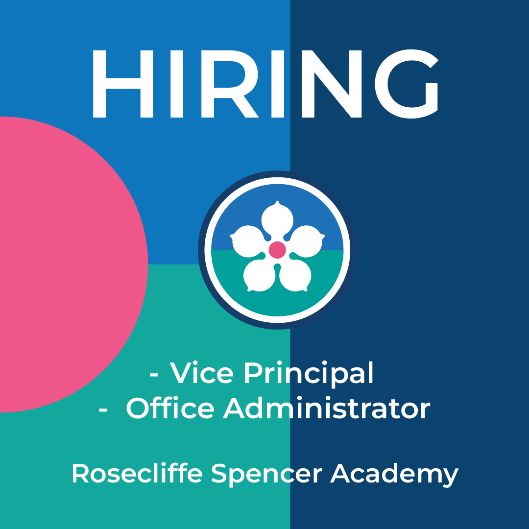 Rosecliffe Spencer Academy are #hiring for a Vice Principal and an Office Administrator to join their team! If you are interested please visit the link below to view our #vacancies 👇 📖: tinyurl.com/4dnpp3xu #Nottingham #EduJobs #Education #Career