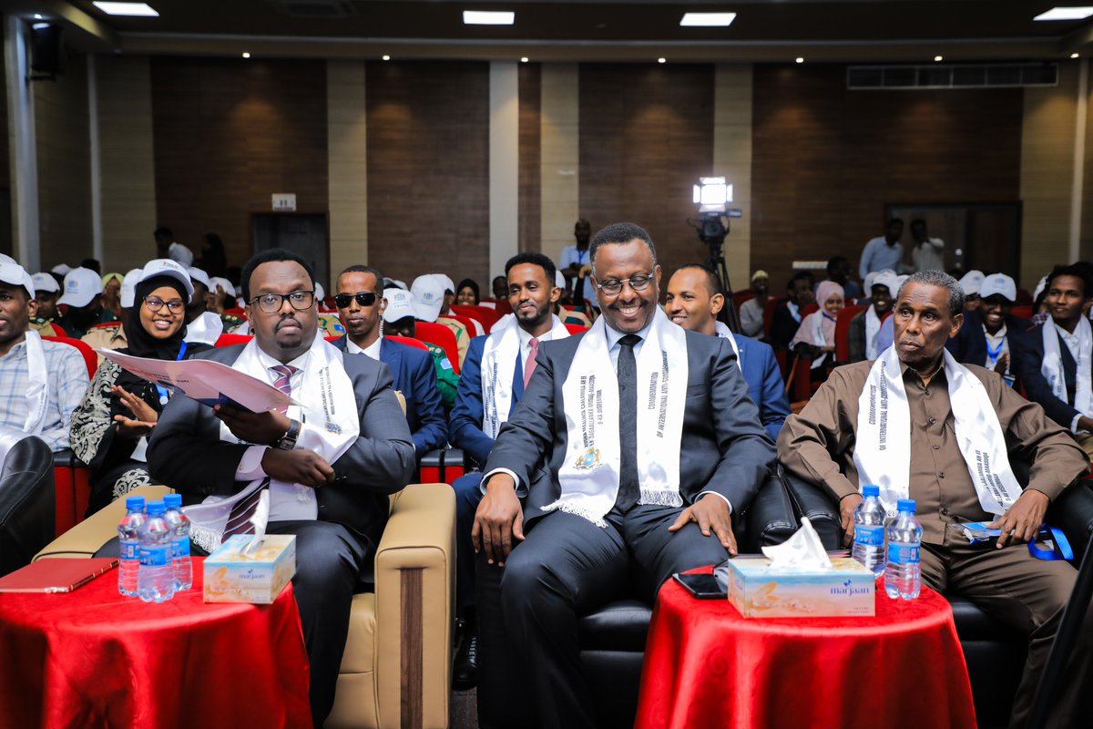 SONSA Chairman <a href="/Osman_Moallim/">Osman Moallim</a> participated in a ceremony honoring the International Anti-Corruption Day organized by the Ministry of Constitution and Justice.