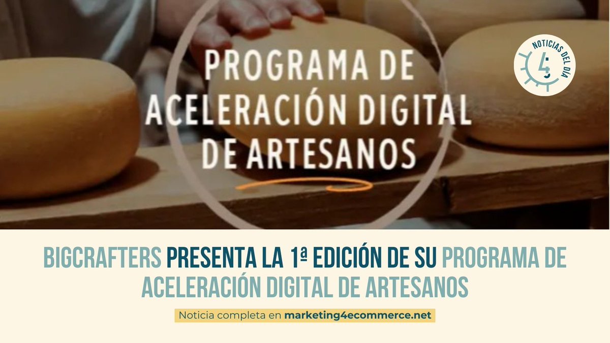 Marketing4eCommerce (@mkt4ecommerce) on Twitter photo <a href="/Bigcrafters/">Bigcrafters.com</a> , el #marketplace de <a href="/estrellagalicia/">Estrella Galicia</a> ha anunciado a los finalistas de su programa de Aceleración Digital de Artesanos <a href="/Bigcrafters/">Bigcrafters.com</a> , el #marketplace de <a href="/estrellagalicia/">Estrella Galicia</a> ha anunciado a los finalistas de su programa de Aceleración Digital de Artesanos