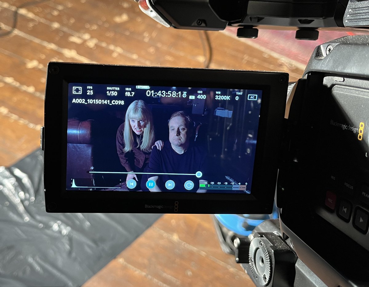 Amazing to be back filming on @ANTONMAKON #DJKill. Great to be back at Crixus Studios in Woolwich, London. Glorious to be back working with @oakes_caroline 
<a href="/stewart_rome/">Stewart Rome</a> <a href="/trispretty/">Tristan ☀️</a> <a href="/arsandell/">Andrea Rose</a>  <a href="/zuzatehanu/">zuza tehanu</a> <a href="/EliotJGHello/">Eliot Gibson</a> &amp; Jim Groom, introducing yesterday <a href="/AnaisBerinde/">Anais B</a>