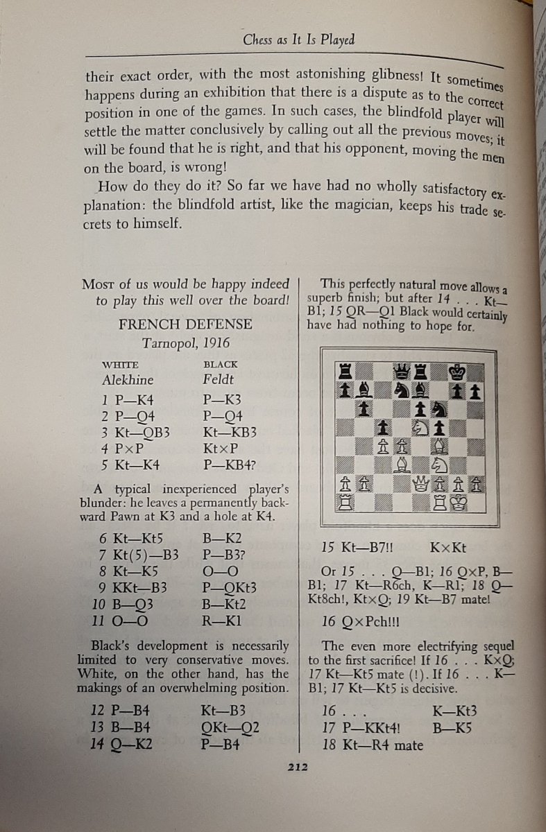 'perfect for #Christmas' The Fireside Book of #Chess, 1949 for #ChessTuesday. Complete with challenges to improve memory including blindfold chess. From the @ecfchess library.

@chesstutor @garylanechess @LibraryDMU
#chessliterature #chesshistory #EYAfestive