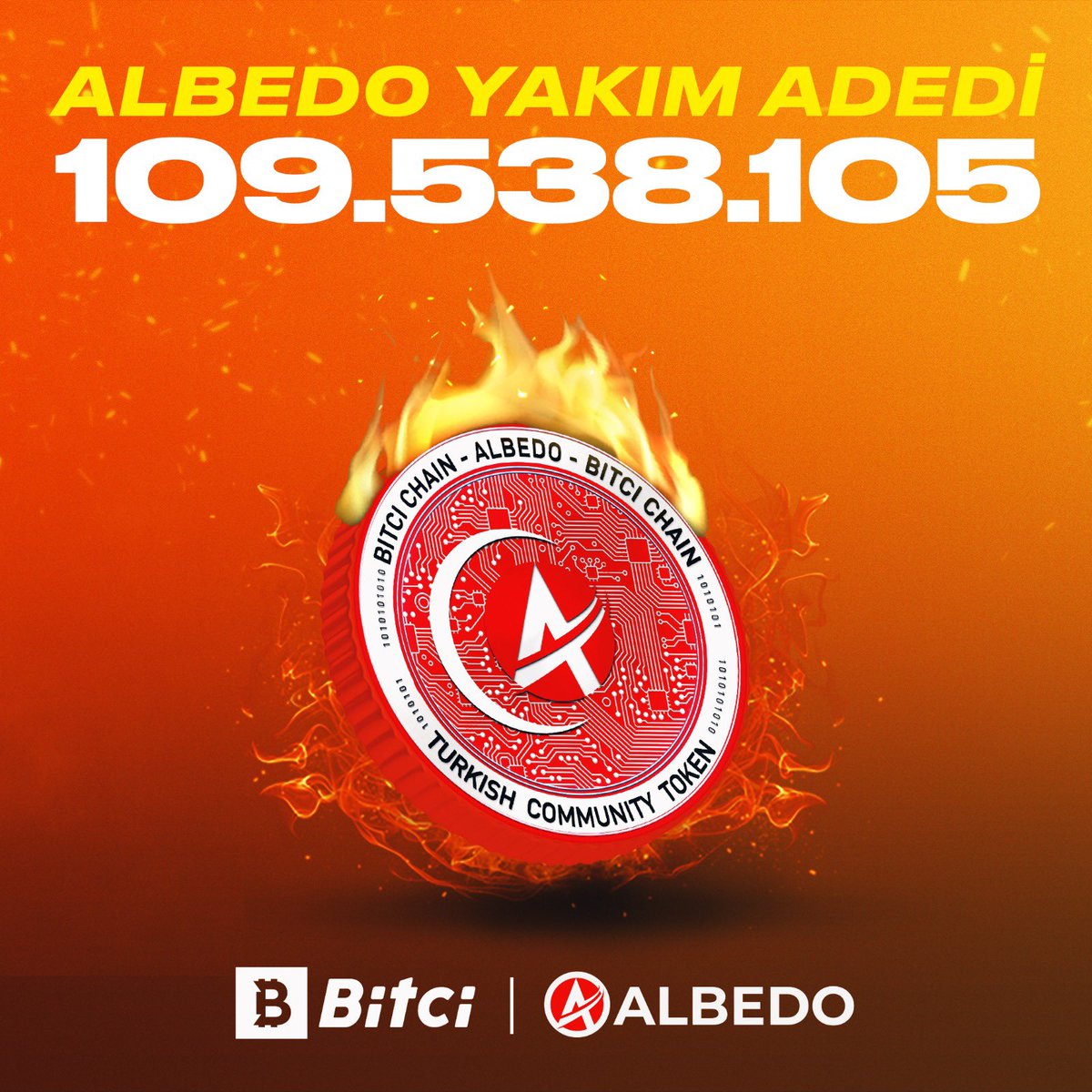 2023 Kasım ayı süresince, komisyon gelirleri her zaman olduğu gibi bu ay da yakıma gitmiştir. Böylelikle, bu ay toplamda: 109 Milyon 538 Bin 105 ALBEDO yakılmıştır🔥 Detaylı incelemek için buradan göz gezdirebilirsiniz: v2.bitciexplorer.com/tx/0x2f6c36906…