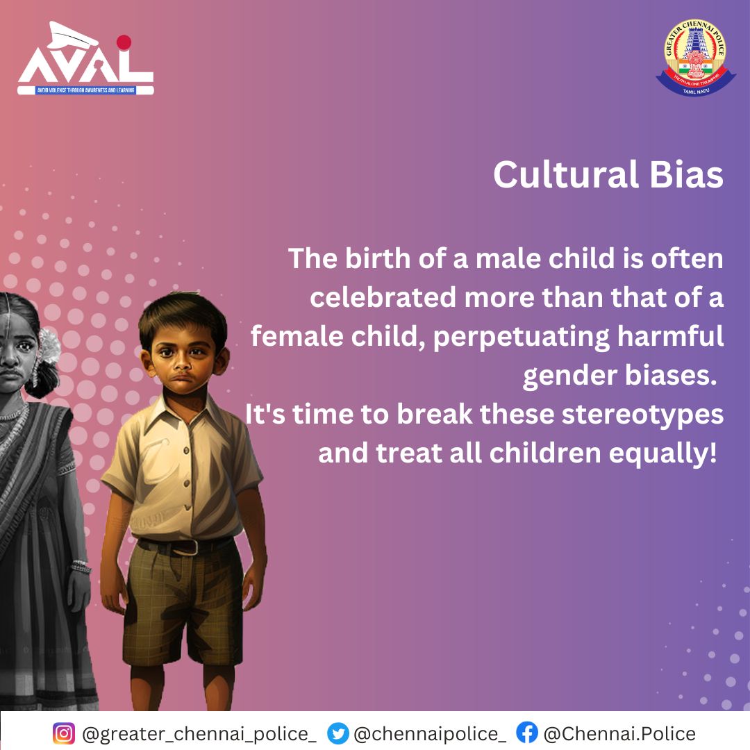 Let's work together to close the gender gap and create a more inclusive world! Share this post to raise awareness and take action towards gender equality. 

#GenderEquality #EqualOpportunities #SocialJustice #அவள் #avalbygcp #avalsafety #avalawareness #GCPAVAL