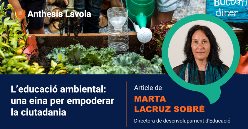 Anthesis_ESP's tweet photo. 💡 En aquest article, @martalsobre, directora de desenvolupament d'#Educació,  explora el concepte d'#EducacióAmbiental com a eina transformadora per comprendre els reptes globals i fomentar la presa de decisions responsable. 

Llegeix l'article complet 👇
