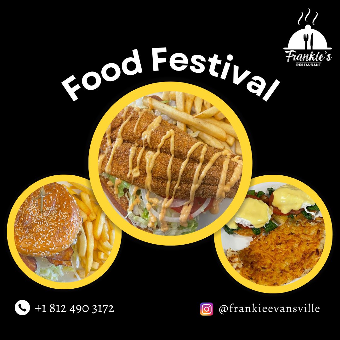 Savor the moment at Frankie's Food Fest! 🍝✨ Unleash your taste adventure with us. 
.
.
.
#FrankiesFlavors #SavorTheExperience #CulinaryCelebration #FrankiesFlavors #GourmetGala #SavorTheMoments #TasteAtFrankies #FlavorfulFiesta #FrankiesEats #FrankiesFoodFest #FrankiesFlavors
