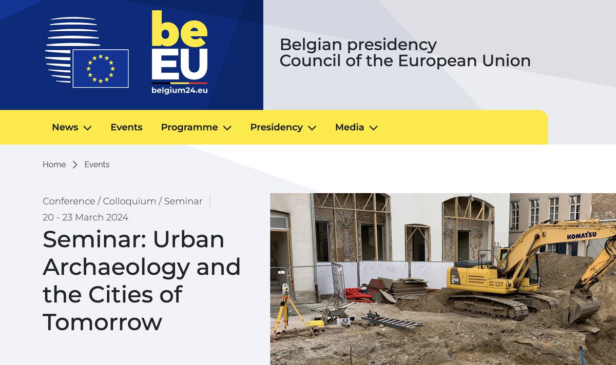 Delighted to see @EacEuropean Annual Meeting 2024 in the Belgian Presidency of the Council of the EU event listings: bit.ly/3tqN2mK . To celebrate, we have extended the call for papers to 19 January 2024... bit.ly/46OGEEt