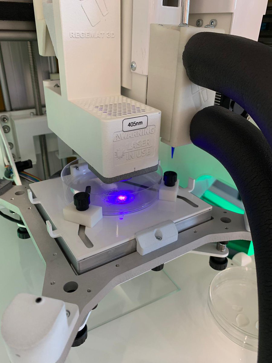josbaema's tweet image. 🔝 Protocol for 3D printing of GEL-MA INX© scaffolds for tissue engineering using a #REG4LIFE @REGEMAT3D bioprinter

labmethods.org/2023/12/11/pro…

#labmethods #bioprinting #bioinks #biofabrication #engineering #GELMA #3dprinting