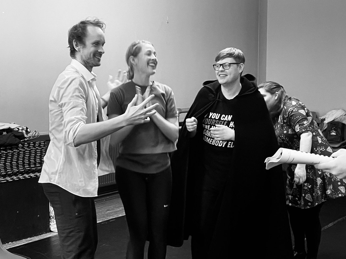 Rehearsals going great - what a hoot this show is...Super songs, choreography (thanks Ilana Weets!), jokes and general brilliantness.  Don't miss this Mel Brooks comedy classic, Young Frankenstein the Musical The Joseph Rowntree Theatre York Jan 31-Feb 3.
josephrowntreetheatre.co.uk/whats-on/music…