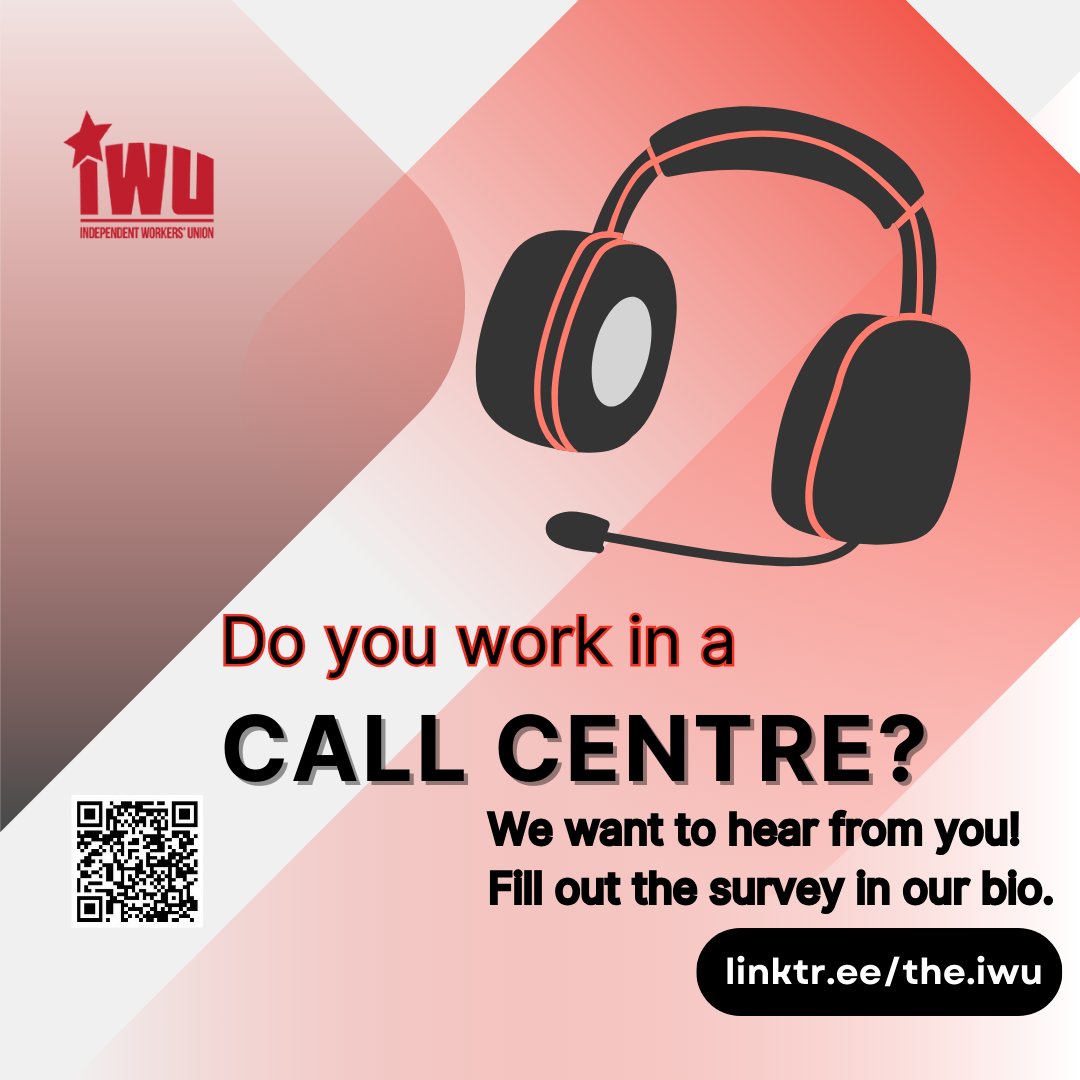 🎧 CALL CENTRE SURVEY ⌨️ ⏳ Do you work for a call centre? We want to hear from you! Fill out the survey in our bio and get in touch with us today.